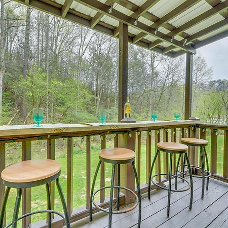 Smoky Mountain Cozy Cove Cabin Deck And Fire Pit! Cosby Zewnętrze zdjęcie