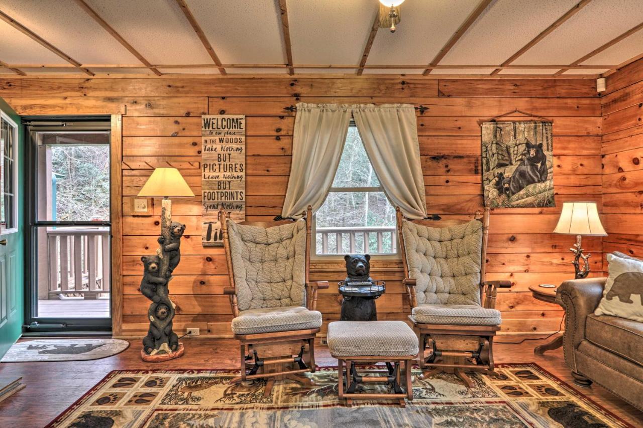 Smoky Mountain Cozy Cove Cabin Deck And Fire Pit! Cosby Zewnętrze zdjęcie