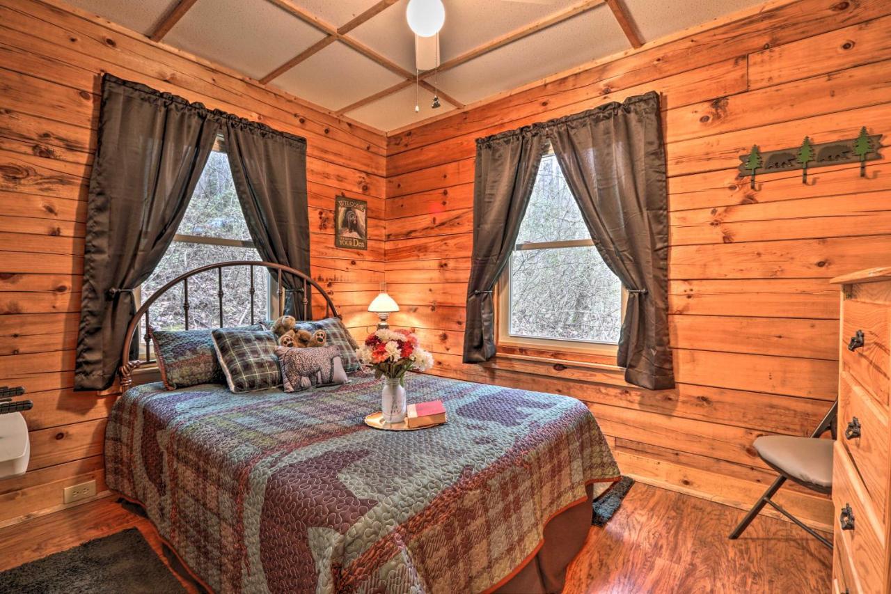 Smoky Mountain Cozy Cove Cabin Deck And Fire Pit! Cosby Zewnętrze zdjęcie